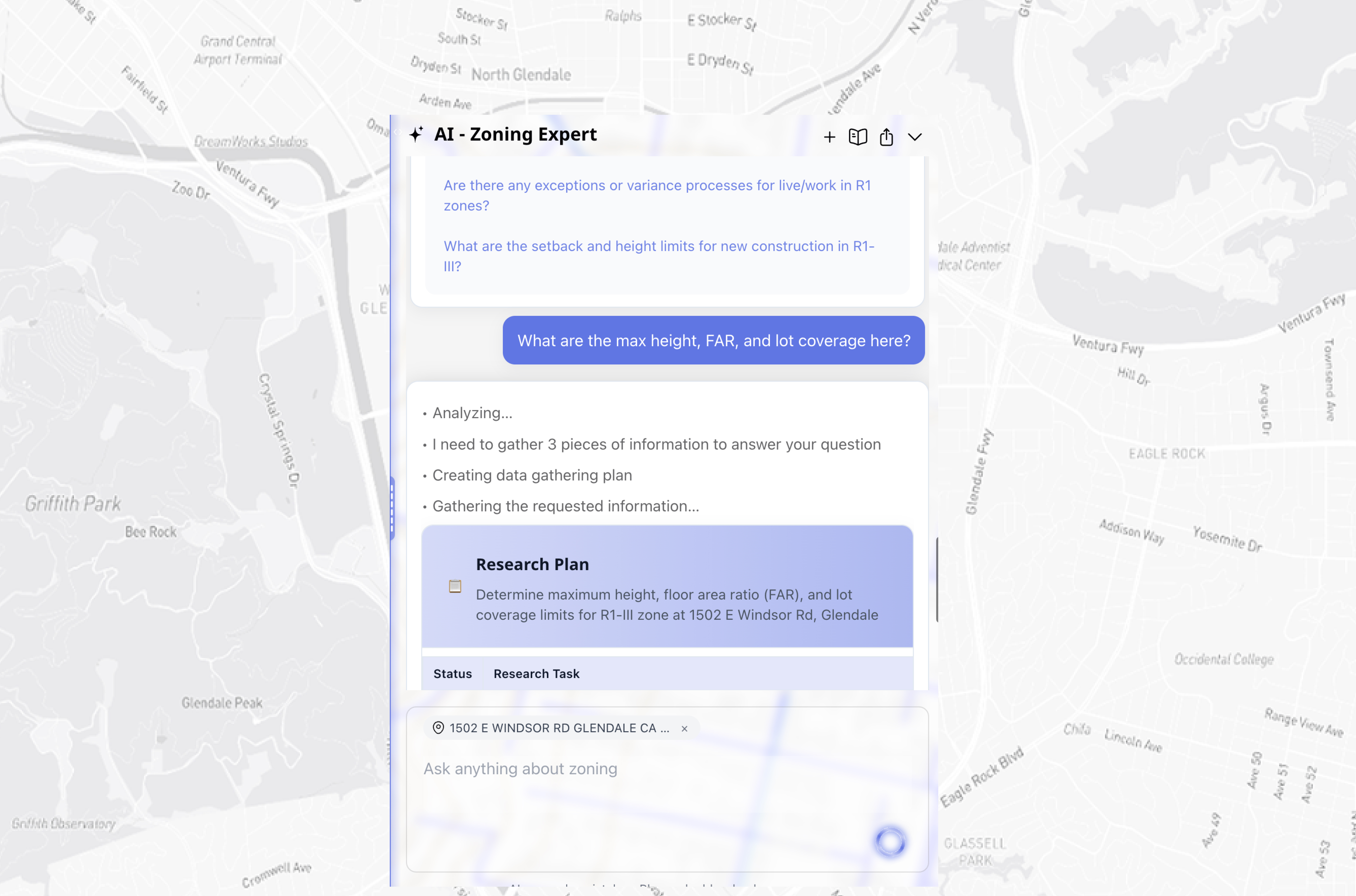 AI property feasibility researcher of Los Angeles – ArchiWise AI Property Researcher